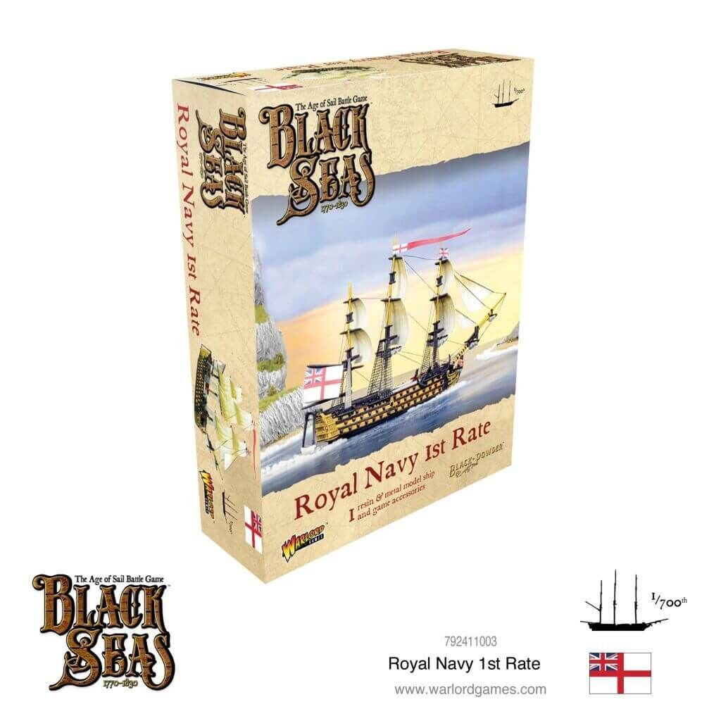 'Royal Navy 1st Rate' von Warlord Games