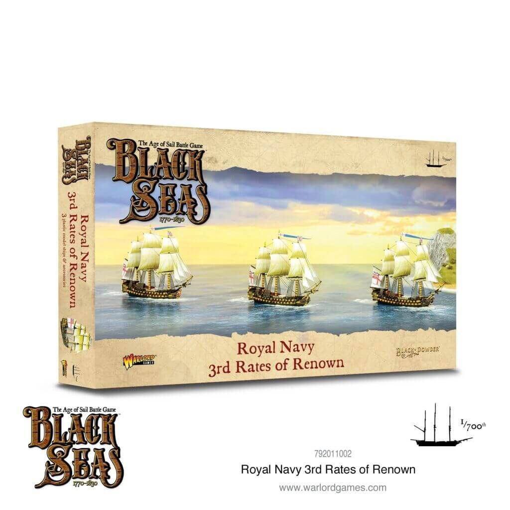 'Royal Navy 3rd Rates of Renown' von Warlord Games