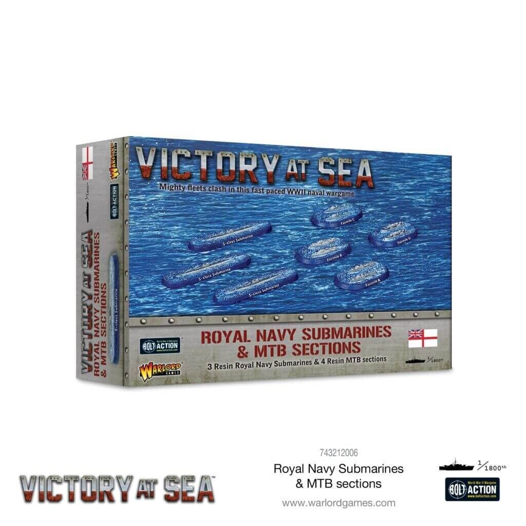Royal Navy Submarines & MTB Sections Royal Navy Submarines & MTB Sections von Warlord Games