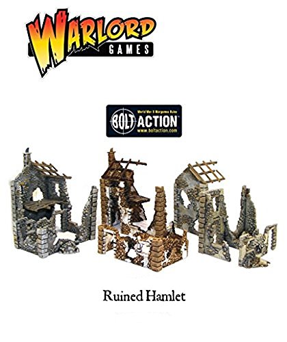 Ruined Hamlet (3x buildings) Warlord (28mm) von Warlord Games