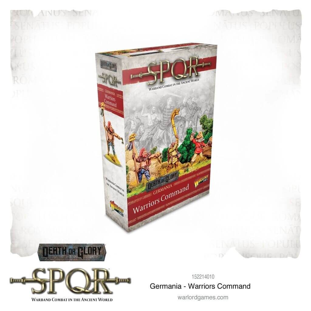 SPQR: Germania - Germanic Warriors command von Warlord Games