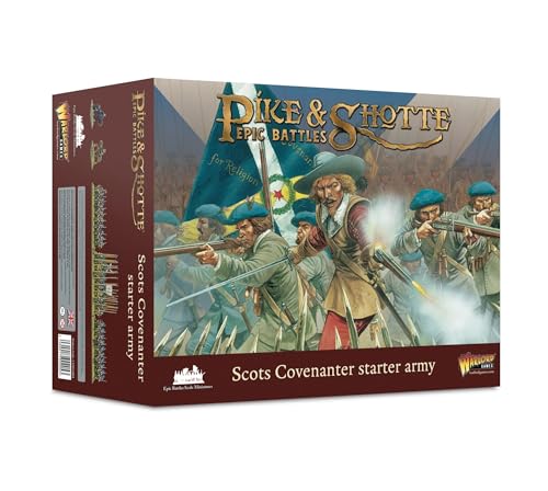 Scots Covenanters Starter Army, epische Miniaturen für Hecht und Shotte, sehr detaillierte Miniaturen für Kriegsspiele von Warlord Games