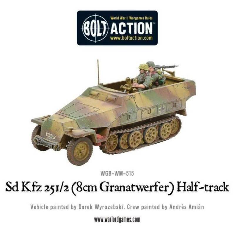 'Sd.Kfz 251/2 Ausf D (8cm Granatwerfer) Half Track' von Warlord Games