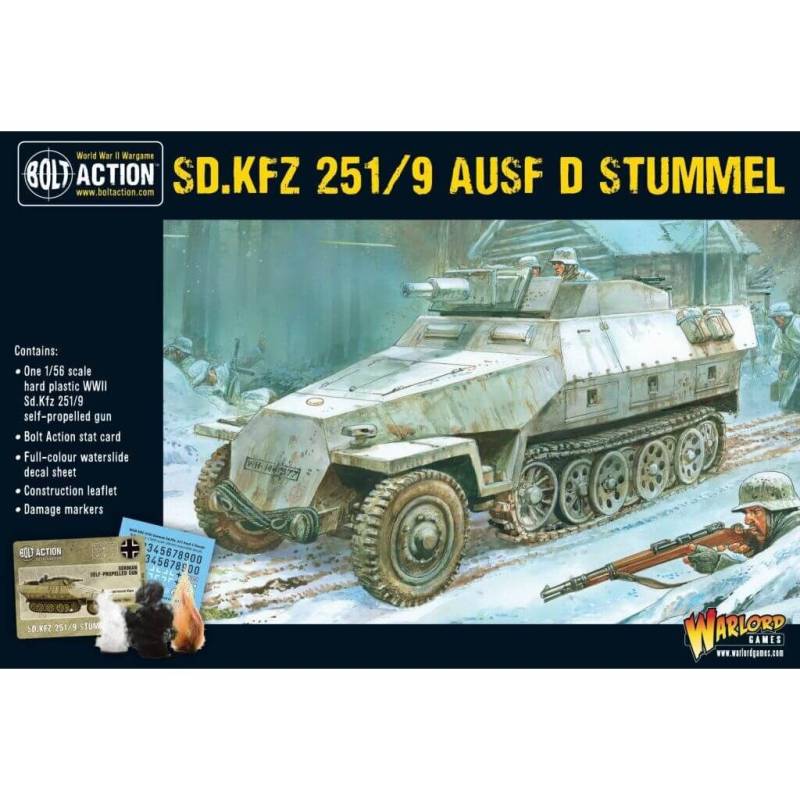 'Sd.Kfz 251/9 Ausf D (Stummel) Half track' von Warlord Games