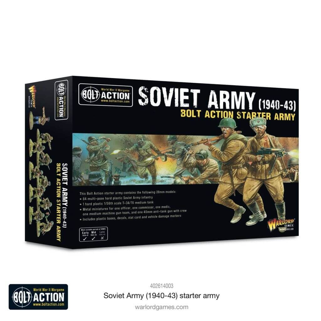 'Soviet Army (1940-43) starter army' von Warlord Games