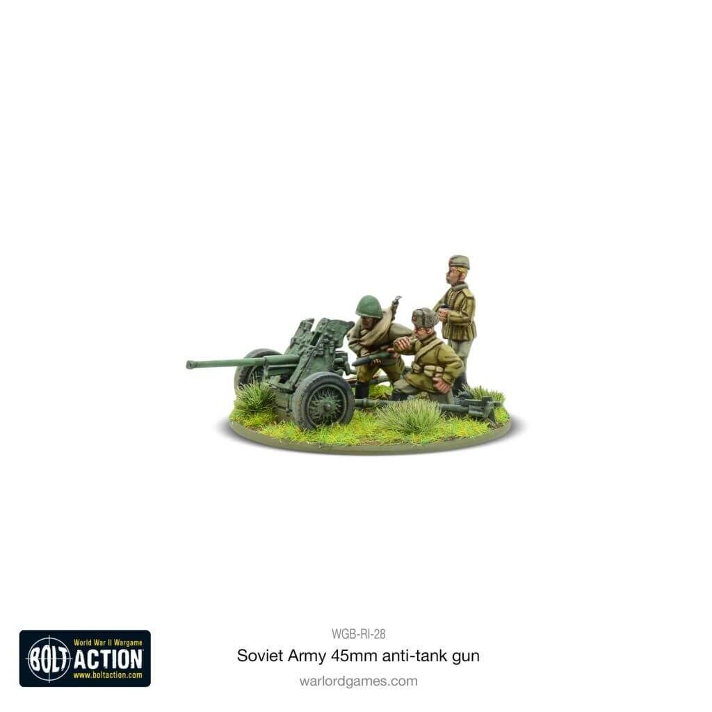 Soviet Army 45mm Anti Tank Gun Soviet Army 45mm Anti Tank Gun von Warlord Games