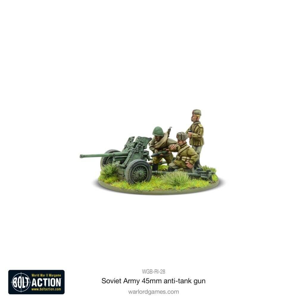 'Soviet Army 45mm Anti Tank Gun' von Warlord Games