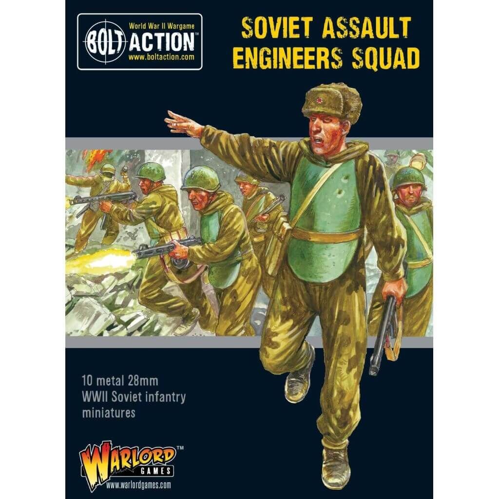 'Soviet Assault Engineers Squad' von Warlord Games