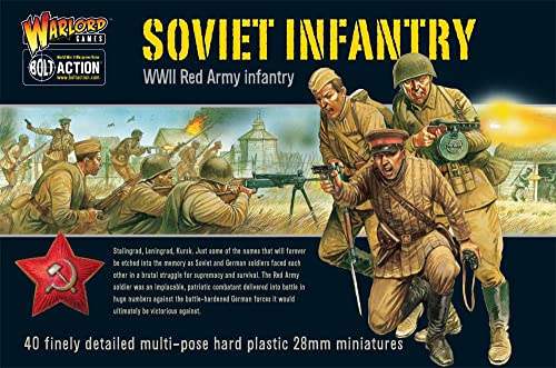 Warlord WL402014003 Soviet Infantry Plastic Box Set von Warlord Games
