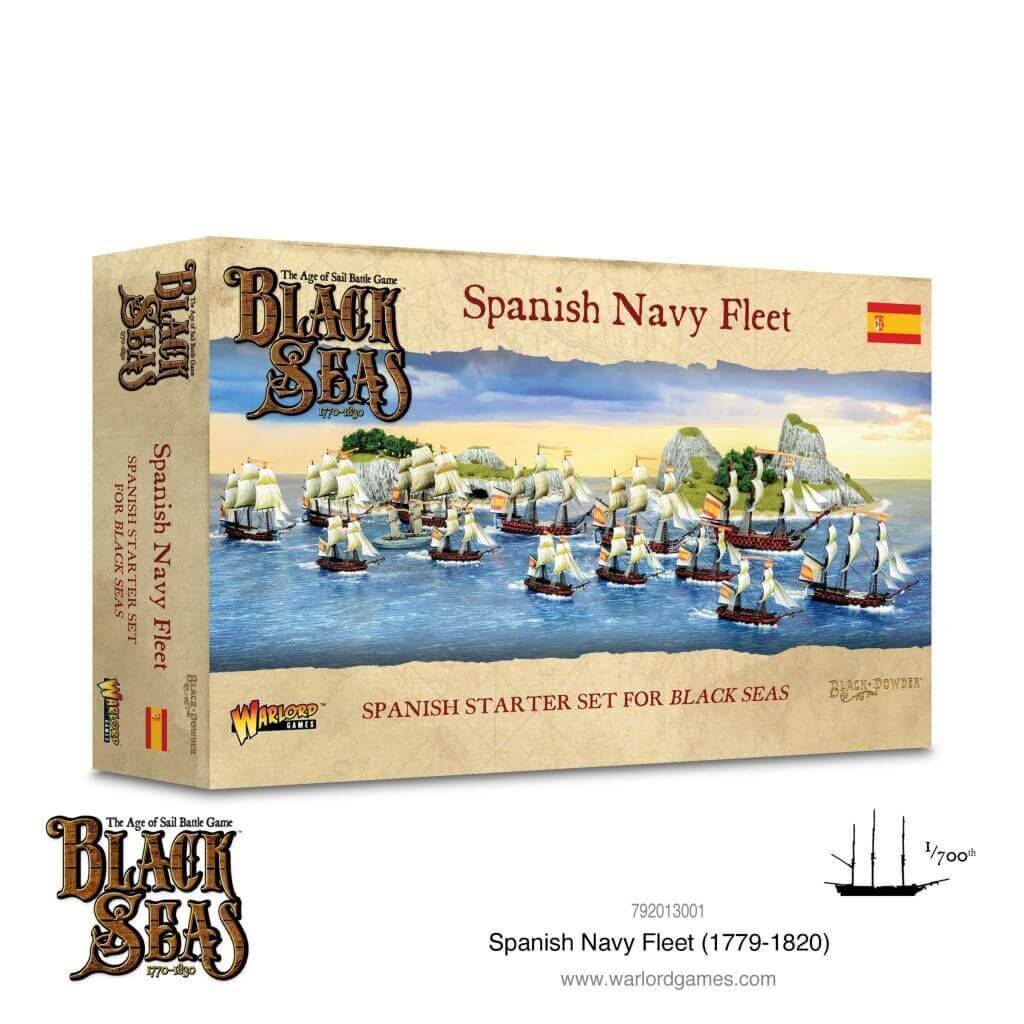 'Spanish Navy Fleet (1770 - 1830)' von Warlord Games