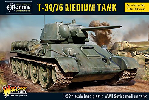 Warlord Games T34/76 Medium Tank 1:35 Modellbaukit für Erwachsene, Grün, Braun, Militär, Historische Miniaturen Kit, Nicht zusammenklappbar Warlord Games T34/76 Medium Tank 1:35 Modellbaukit für Erwachsene, Grün, Braun, Militär, Historische Miniaturen Kit, Nicht zusammenklappbar von Warlord Games