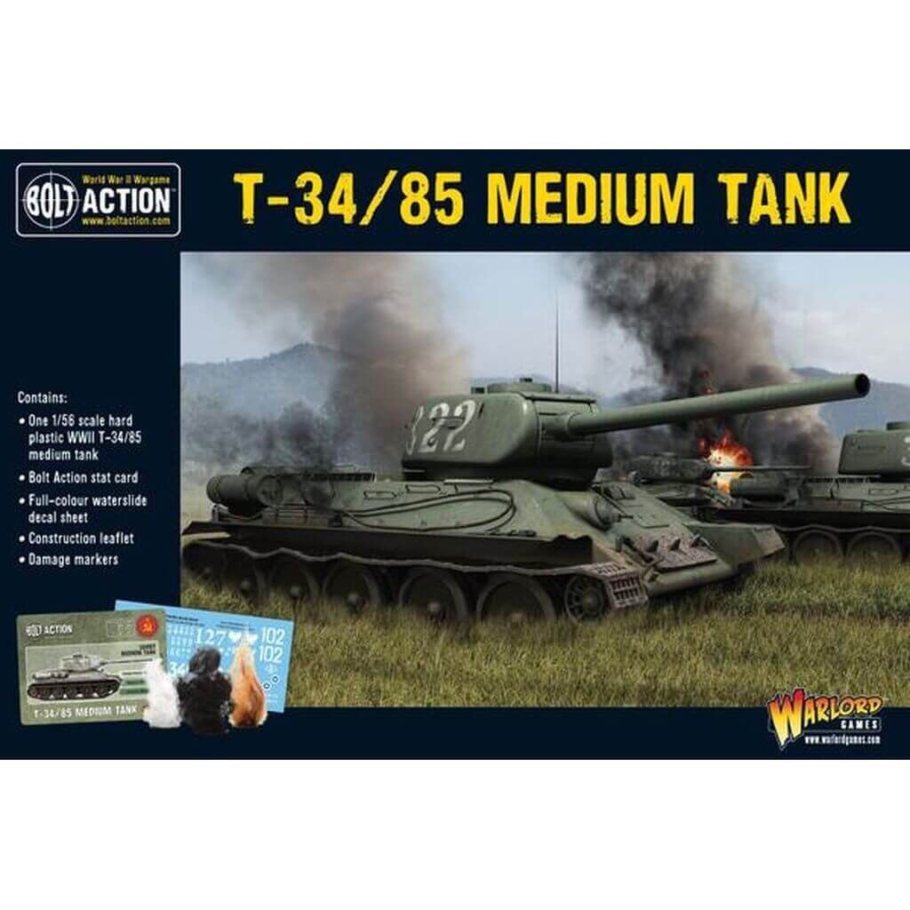 T34/85 Medium Tank von Warlord Games