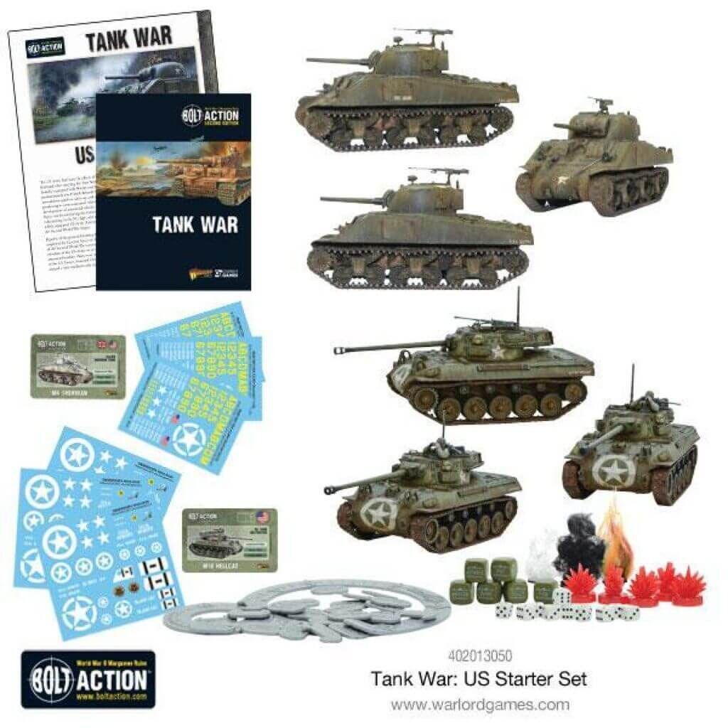 'Tank War: US Starter Set' von Warlord Games