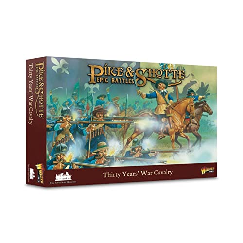 Thirty Year's War Cavallerry - Kunststoff-Miniaturen für Hecht & Shotte epische Schlachten, hochdetaillierte Miniaturen für Tisch-Kriegsspiele Thirty Year's War Cavallerry - Kunststoff-Miniaturen für Hecht & Shotte epische Schlachten, hochdetaillierte Miniaturen für Tisch-Kriegsspiele von Warlord Games