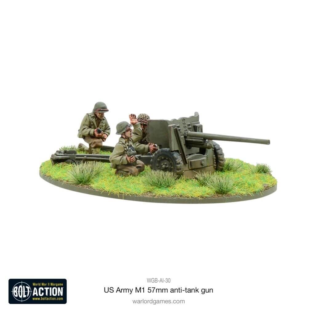 US Army 57mm Anti-Tank Team von Warlord Games