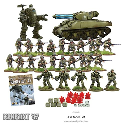US Army Konflikt ´47 Starter Set Box english version von Warlord Games