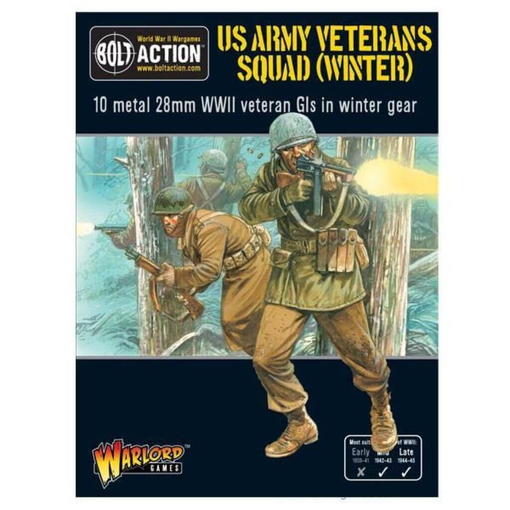 'US Army Veterans Squad (Winter)' von Warlord Games