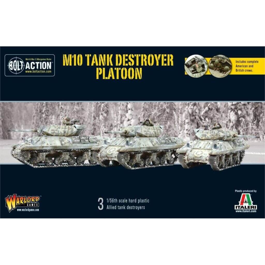 US M10 Tank Destroyer Platoon von Warlord Games