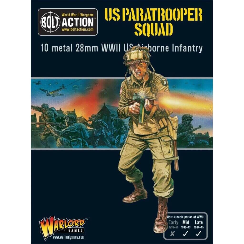 'US Paratrooper Squad' von Warlord Games
