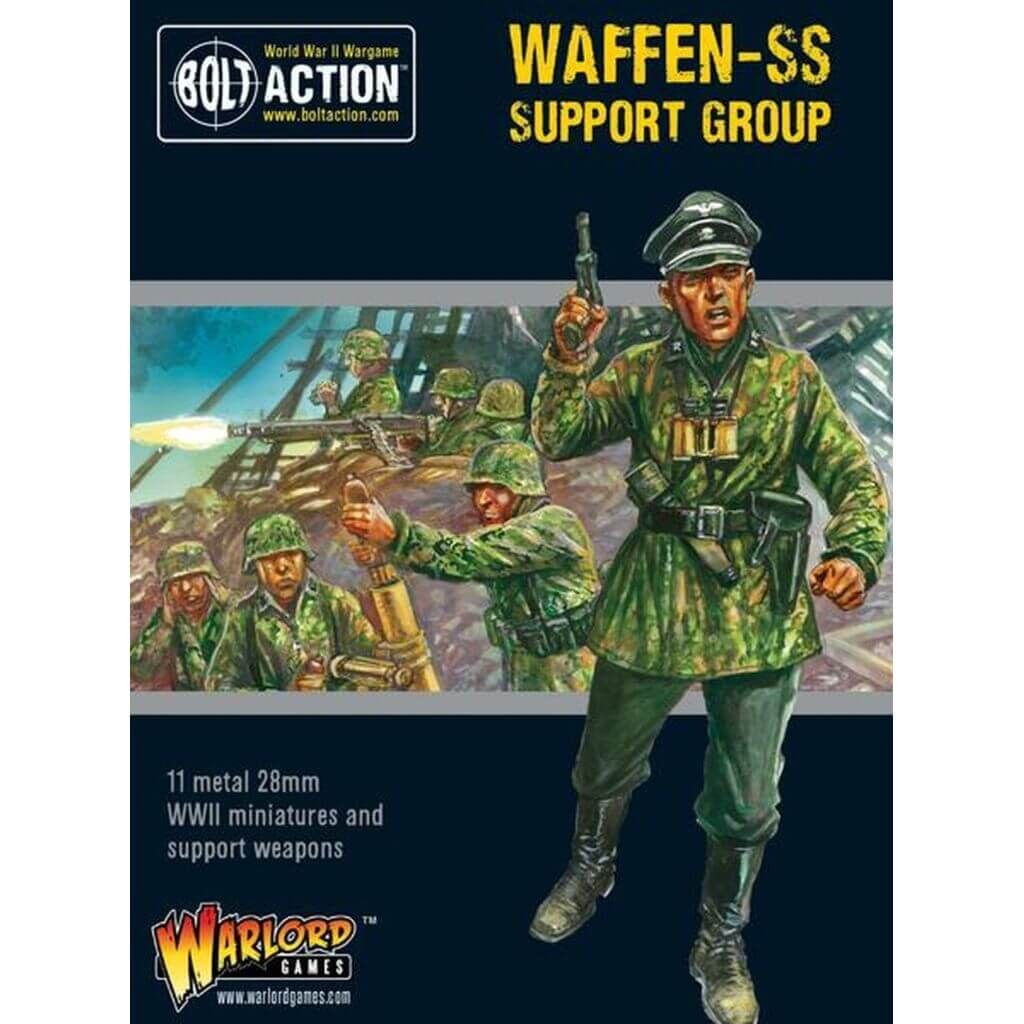 'Waffen-SS Support Group (HQ, Mortar & MMG)' von Warlord Games
