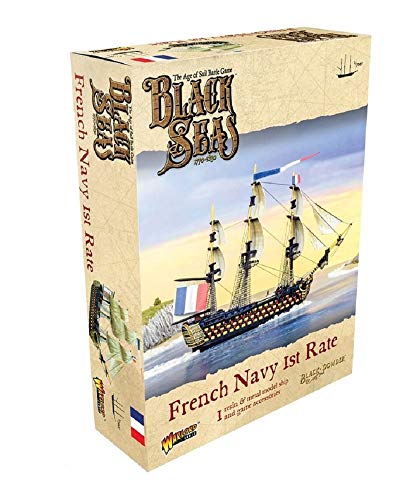 Warlord - 792412003 - Black Sail - French Navy 1st Rate Warlord - 792412003 - Black Sail - French Navy 1st Rate von Warlord Games