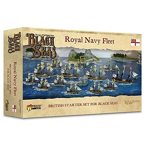 Warlord Games Black Seas: Royal Navy Fleet (1770-1830) - EN von Warlord Games