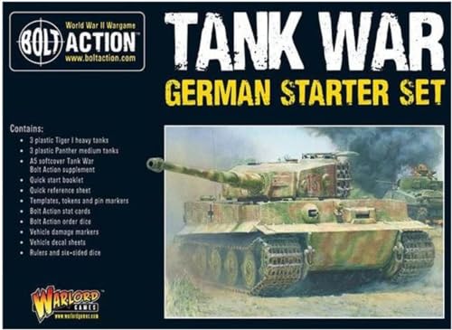 Warlord Games, Bolt Action, Tank War Deutsches Starterset, Wargaming Miniaturen, Frankreich Sprachversion, 402018007 von Warlord Games
