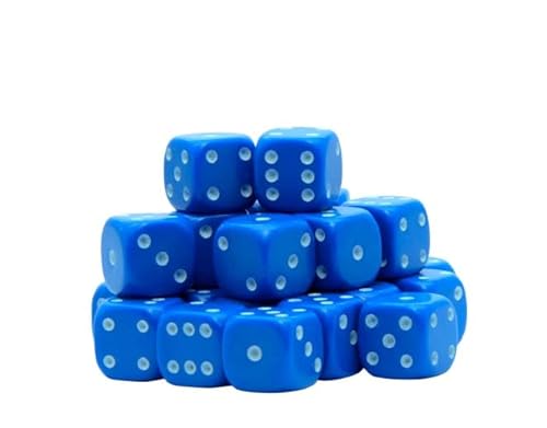 Warlord Games 30 x D6 sechsseitige Würfel-Set, 10 mm, klassisch, Blau Warlord Games 30 x D6 sechsseitige Würfel-Set, 10 mm, klassisch, Blau von Warlord Games