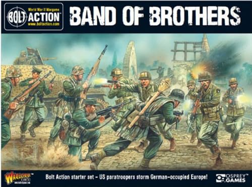 Warlord Games 401510001 "Band of Brothers WWII Wargames Starter Set Bolzen Zubehör, Unlackiert von Warlord Games