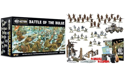 Warlord Games Battle of The Bulge – Bolt Action Third Edition Starter-Set, EIN 28 mm Strategie-Kampfspiel aus dem 2. Weltkrieg für 2 oder mehr Spieler mit Miniaturen Warlord Games Battle of The Bulge – Bolt Action Third Edition Starter-Set, EIN 28 mm Strategie-Kampfspiel aus dem 2. Weltkrieg für 2 oder mehr Spieler mit Miniaturen von Warlord Games