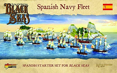 Warlord Games - Black Seas: Spanish Navy Fleet (1770 - 1830) Starter Set (792013001) von Warlord Games