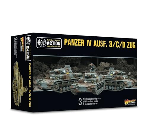 Warlord Games Bolt Action: Deutscher Panzer IV AUSF B/C/D Zug Warlord Games Bolt Action: Deutscher Panzer IV AUSF B/C/D Zug von Warlord Games