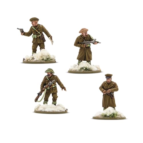 Warlord Games Britische und kanadische Infanterie (Winter) – 28 mm große Harz-Miniaturen für Bolzen-Aktion, sehr detaillierte Miniaturen aus dem 2. Weltkrieg von Warlord Games