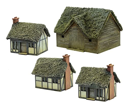 Warlord Games Pike & Shotte Epic Battles – Thatched Hamlet Scenery Pack von Warlord Games