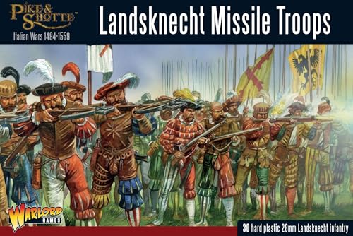 Warlord Games Pike & Shotte Landsknecht Missile Troops 28mm Italian War Warlord Games Pike & Shotte Landsknecht Missile Troops 28mm Italian War von Warlord Games