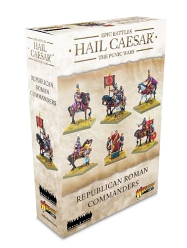Warlord Games Republikanische römische Kommandanten – Epische Miniaturen für Hagel Caesar Hochdetaillierte Punic Wars Ära für Tisch-Kriegsspiele Warlord Games Republikanische römische Kommandanten – Epische Miniaturen für Hagel Caesar Hochdetaillierte Punic Wars Ära für Tisch-Kriegsspiele von Warlord Games