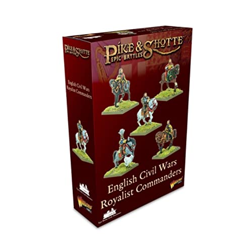 Warlord Games Royalist Commanders - Epische Miniaturen für Hecht und Schrotte, sehr detaillierte englische Bürgerkriege Miniaturen für Tisch-Kriegsspiele Warlord Games Royalist Commanders - Epische Miniaturen für Hecht und Schrotte, sehr detaillierte englische Bürgerkriege Miniaturen für Tisch-Kriegsspiele von Warlord Games