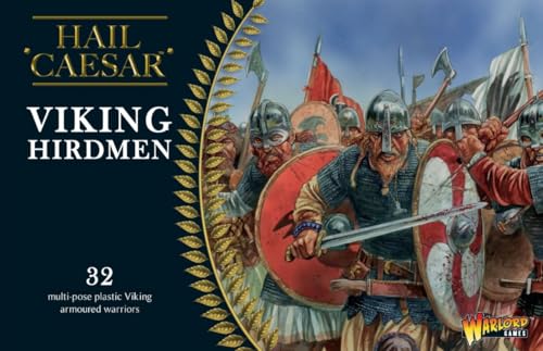 Warlord Games Hirdmen Hagelfiguren Caesar, 28 mm, maßstabsgetreu, aus Kunststoff, für Tischkriegsspiel von Warlord Games