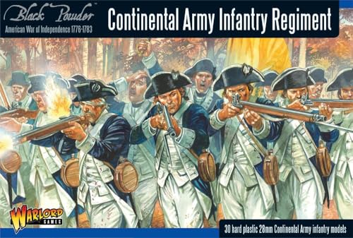 Warlord Games WLWGR-AWI-04 Continental Infantry Regiment, 28 mm von WarLord