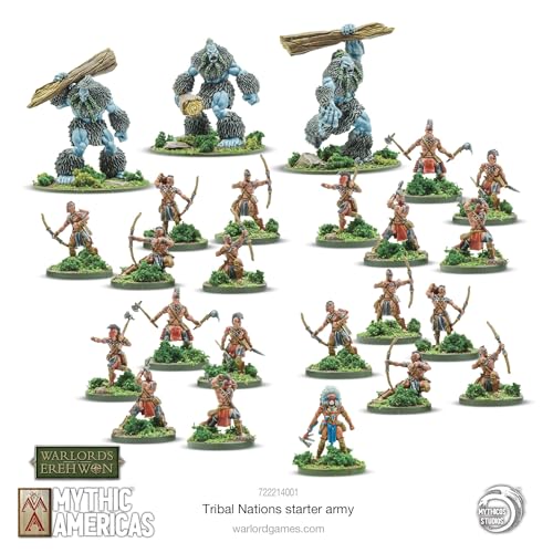 Warlords of Erehwon: Mythic Americas - Tribal Nations Warband Starter Set - EN von Warlord Games