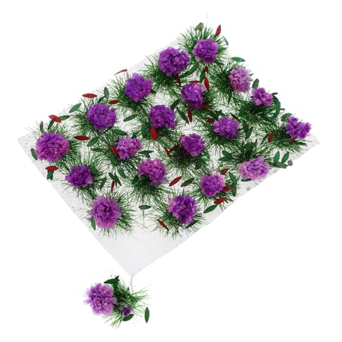 Warmhm 1 Box Miniatur-blumencluster-Modelle, Klebrige Blumenbüschel, Sandtisch-blumenbüschel Warmhm 1 Box Miniatur-blumencluster-Modelle, Klebrige Blumenbüschel, Sandtisch-blumenbüschel von Warmhm