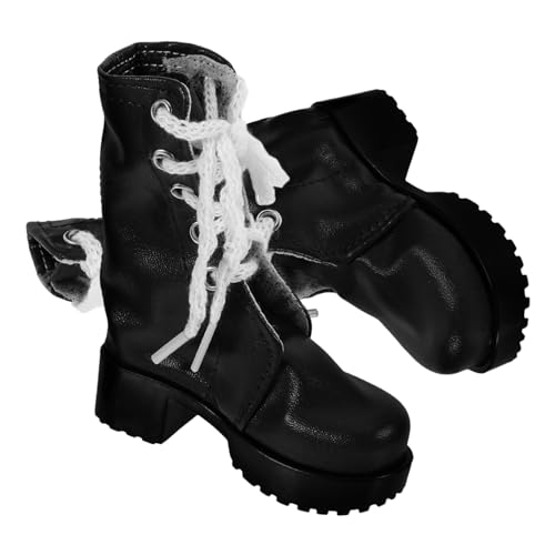 Warmhm 1 Paar Miniatur-puppenstiefel, Puppenschuhe, Mini-puppenstiefel, Puppenzubehör, Puppen-anziehzubehör Warmhm 1 Paar Miniatur-puppenstiefel, Puppenschuhe, Mini-puppenstiefel, Puppenzubehör, Puppen-anziehzubehör von Warmhm