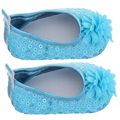 Warmhm 1 Paar Puppe Schuhe Kleidung Sommer Puppe Schuhe Zubehör Glitter Mädchen Puppen Schuhe Prinzessin Puppe Schuhe Zubehör von Warmhm