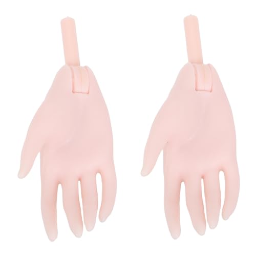Warmhm 1 Paar Puppenhandfläche Modellhand Display Babyhände Kleine Hände Streich Mannequinhände Kleine Hände Streich Übungshände Handskulptur Frau Mannequinhand Minihände von Warmhm