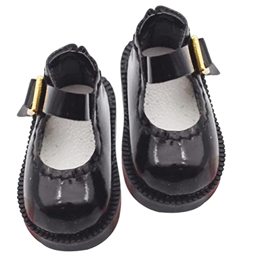 Warmhm 1 Paar Puppenschuhe Miniatur unfertige Schuhe Miniaturschuh Miniatur-Schuhe Actionfiguren-Schuhe Minischuhe Miniatur-Schuhmodelle Black Warmhm 1 Paar Puppenschuhe Miniatur unfertige Schuhe Miniaturschuh Miniatur-Schuhe Actionfiguren-Schuhe Minischuhe Miniatur-Schuhmodelle Black von Warmhm