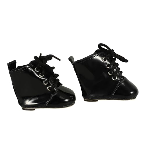 Warmhm 1 Paar Puppenstiefel Miniaturpuppenschuhe Mini-Hausschuhe-Ornamente 18-Zoll-Puppe Mini-Schuhe Mini-Schuh- Schuhe Dekore Puppe dekorative Schuhe Black Warmhm 1 Paar Puppenstiefel Miniaturpuppenschuhe Mini-Hausschuhe-Ornamente 18-Zoll-Puppe Mini-Schuhe Mini-Schuh- Schuhe Dekore Puppe dekorative Schuhe Black von Warmhm