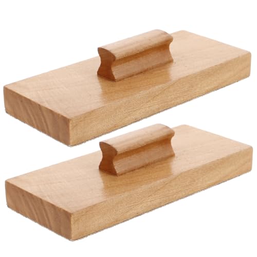 Warmhm 1 Paar Sandblöcke Babyspielzeug Holzsandblöcke Für Musikinstrumente Sandblöcke Musikspielzeug Kindersandblöcke Musiklern Sandblockinstrument Hellbraun Holz Warmhm 1 Paar Sandblöcke Babyspielzeug Holzsandblöcke Für Musikinstrumente Sandblöcke Musikspielzeug Kindersandblöcke Musiklern Sandblockinstrument Hellbraun Holz von Warmhm