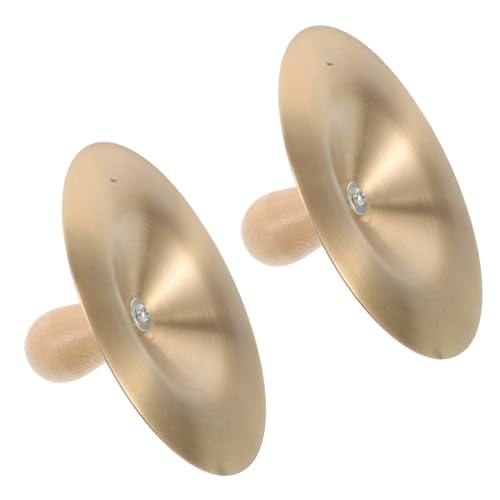Warmhm 1 Paar Schlaginstrumente Handbecken Holz Fingerbecken Mini Becken Bandinstrumente Crash Becken Fingerbecken Für Mini Musikinstrumente Kupfer Warmhm 1 Paar Schlaginstrumente Handbecken Holz Fingerbecken Mini Becken Bandinstrumente Crash Becken Fingerbecken Für Mini Musikinstrumente Kupfer von Warmhm