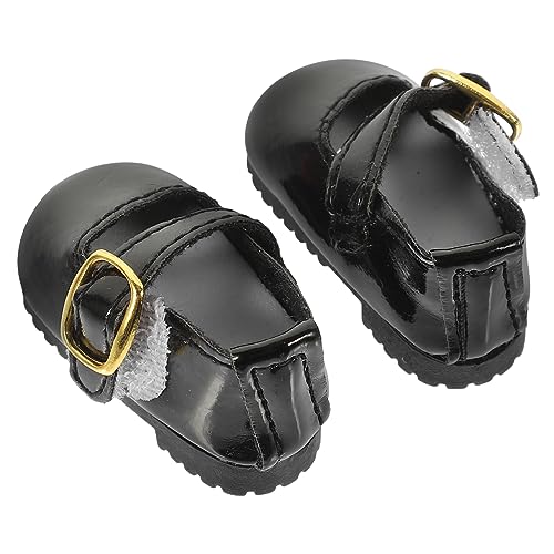 Warmhm 1 Paar Schuhe für Puppen Elegante Lederschuhe Puppenkleidung und Outfit Dress Up für Kleine und Puppenliebhaber Warmhm 1 Paar Schuhe für Puppen Elegante Lederschuhe Puppenkleidung und Outfit Dress Up für Kleine und Puppenliebhaber von Warmhm