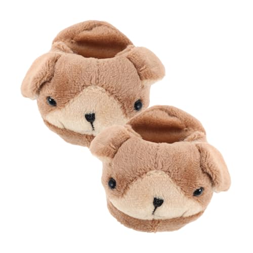 Warmhm 1 Paar Süße Plüsch-Hausschuhe Für 18-Zoll-Puppen, Gemütliche Winter-puppenschuhe, Hausschuhe Mit Tiermotiven, Anzieh-Accessoires, Weiche Und Warme Schuhe Warmhm 1 Paar Süße Plüsch-Hausschuhe Für 18-Zoll-Puppen, Gemütliche Winter-puppenschuhe, Hausschuhe Mit Tiermotiven, Anzieh-Accessoires, Weiche Und Warme Schuhe von Warmhm